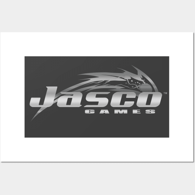 Jasco Games Logo Silver Wall Art by JascoGames